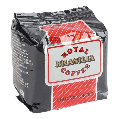 Кофе молотый Royal Brasilia Armenia вакуумная упаковка (100 гр)