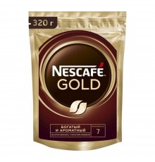 Кофе растворимый Nescafe Gold (320 гр)
