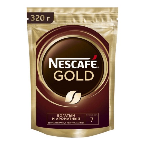 Кофе растворимый Nescafe Gold (320 гр)