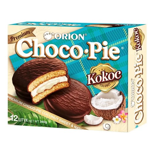 Пирожное Orion Choco-Pie Кокос (360 гр)