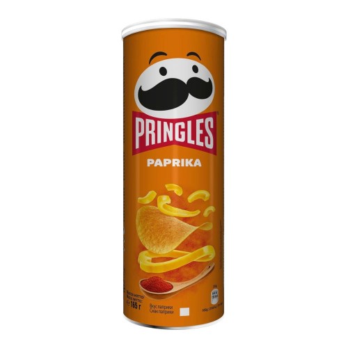 Чипсы картофельные Pringles Паприка (165 гр)